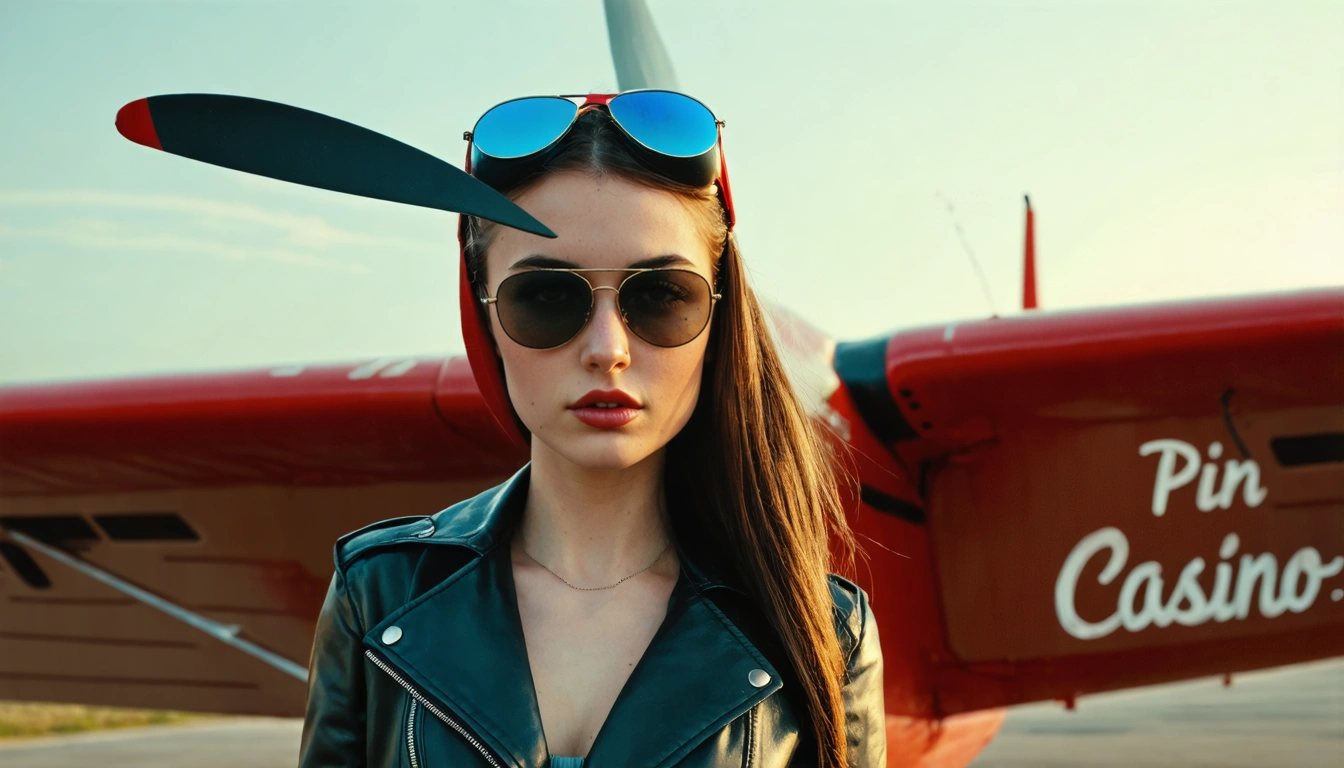 aviator Pin Up